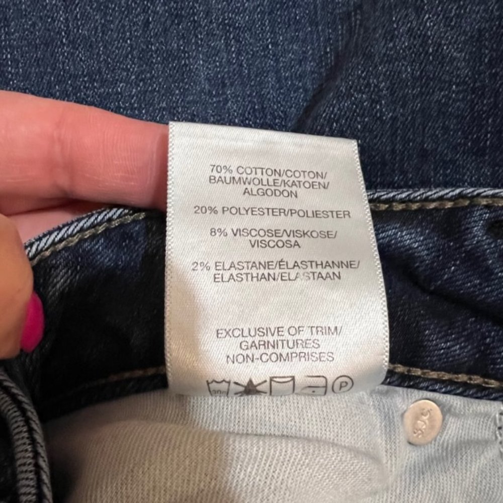 Silver Jeans Women's Skinny Jeans - Dark Blue - Picture 6 of 7